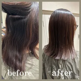 ミディアム 中尾 碧斗のヘアスタイル