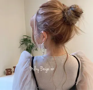 ロング カラー 清水 亮太／赤み消しカラーのヘアスタイル