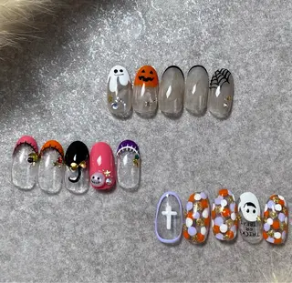カラー ネイル Nailsalon Calmeのネイルデザイン