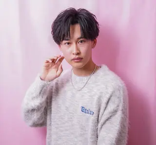 カラー パーマ メンズ ✂️メンズカット ひろき✂️のヘアスタイル