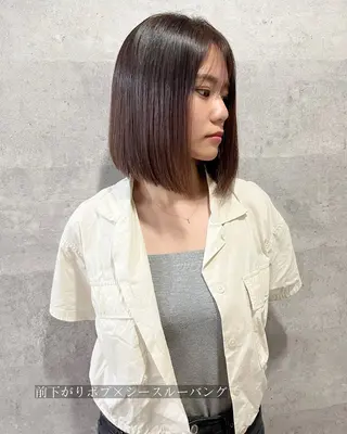ショート カラー Grow by NYNY 坂本 理輝のヘアスタイル
