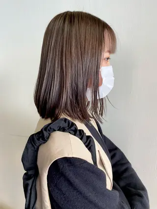 ミディアム カラー LOVESTOIKE 堂本のヘアスタイル