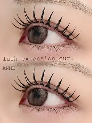 マツエク・マツパ ANNE chizuのマツエク・マツパデザイン