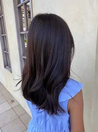 ロング 井上 日菜乃のヘアスタイル