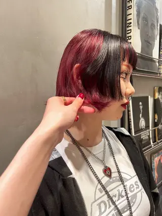 ミディアム カラー タナカ カナ🫧のヘアスタイル
