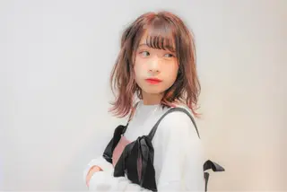 ミディアム お悩み解決美容師🩷 ♠️ベテランそめやのヘアスタイル