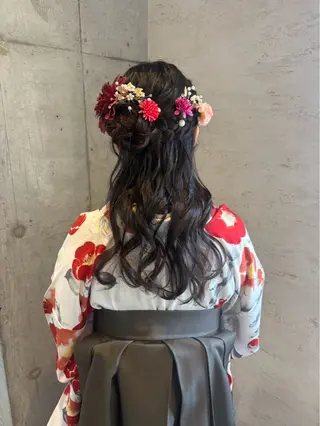 ロング ヘアアレンジ 美髪× ヘアセット✨Araiのヘアスタイル