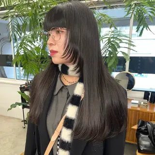 ロング yuan tanakaのヘアスタイル