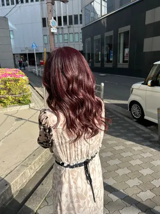 カラー 若林 玲奈のヘアスタイル