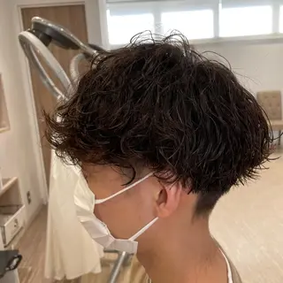 パーマ メンズ 鈴木 拓斗のヘアスタイル