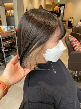 ミディアム カラー 💐パーソナルカラー /市橋加菜💐のヘアスタイル