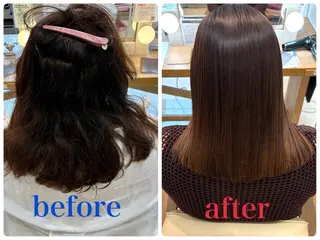 セミロング パーマ 本厚木パーマ＆ブリー チ特化メンズショートのヘアスタイル