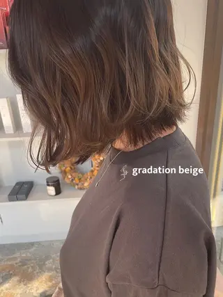 ショート カラー パーマ メンズ cipre miyabiのヘアスタイル