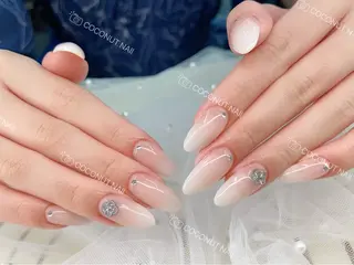 ネイル 神田 ココナッツのネイルデザイン