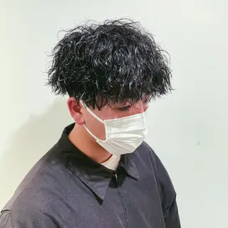 パーマ メンズ 【メンズ特化】 池田大成✂︎のヘアスタイル