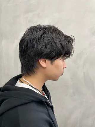 ショート パーマ メンズ ⭐️IAbyzina 渋谷　相原⭐️のヘアスタイル