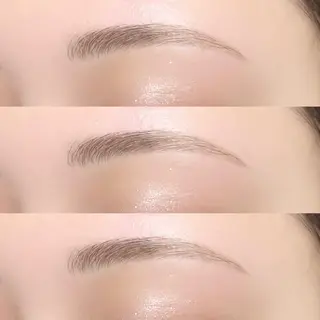 アイブロウ 束感まつげ/透明感眉 🎀 haru 🤍のマツエク・マツパデザイン