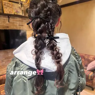 ロング ヘアアレンジ Lyhair🦊🎀 AKIのヘアスタイル