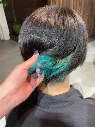 カラー 千葉 未羽🩶のヘアスタイル
