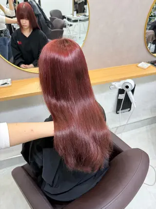 ロング カラー ヘアアレンジ 💗横浜美容室 💗HARUNAのヘアスタイル