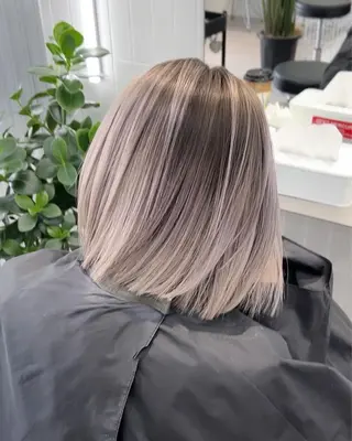 ショート カラー フェード・メッシュ ハイトーン/fumaのヘアスタイル