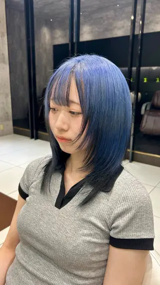 ミディアム ハイトーンカラー✨️ 艶カラー特化Amiのヘアスタイル