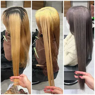 ロング カラー ショート/ウルフ カットモデル募集のヘアスタイル