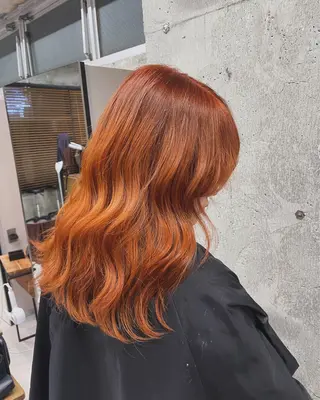 ロング 🦋MAHO🦋 デザインカラーのヘアスタイル