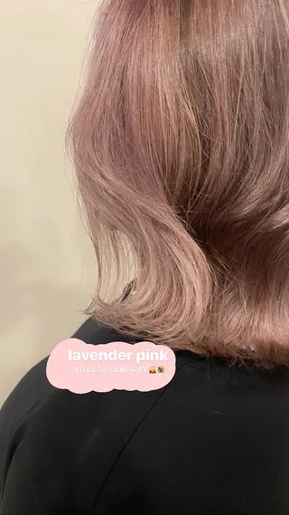 ミディアム カラー ダメージレスサロン✨ kayo🌱のヘアスタイル