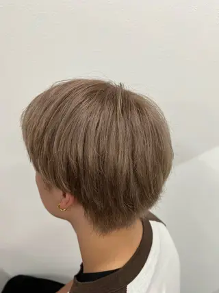 ショート カラー メンズ 薬院/駅近/ カラーモデル/募集中のヘアスタイル