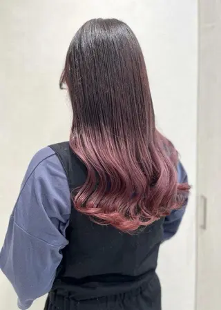 カラー 古田 陽菜のヘアスタイル