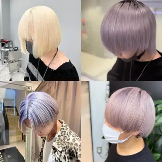 カラー ハイトーン職人 ♡中島凱人のヘアスタイル