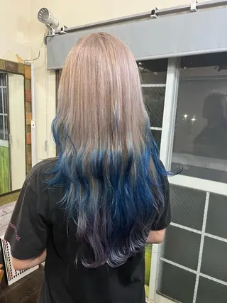 ロング カラー 渡辺 健太のヘアスタイル
