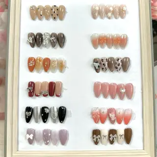 ネイル By moonネイル 🌷ワンホン/韓国風のネイルデザイン