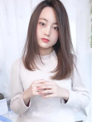 セミロング カラー &グループ代表取締役 KOHEIのヘアスタイル
