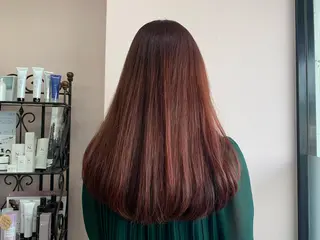 ロング カラー 大林 千尋のヘアスタイル