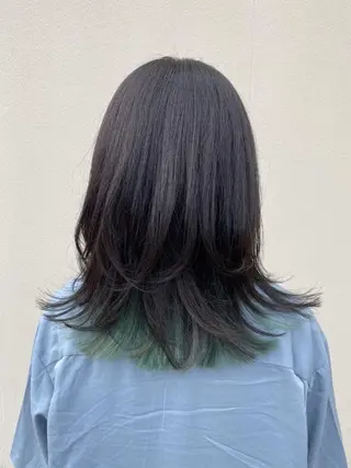 ヘアアレンジ ミディアム おだ ももかのヘアスタイル