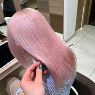 ミディアム カラー ブリーチ/デザイン 💎ryuyaのヘアスタイル