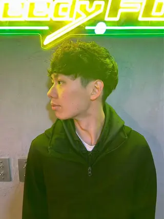 ミディアム dunhill 斉藤 大樹/メンズカットのヘアスタイル