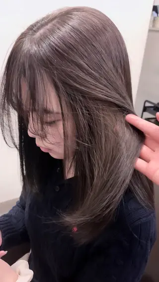 ミディアム カラー ドレスヘアー(dress hair)所属・のづみ あかりのヘアスタイル