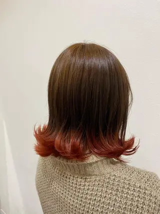 ミディアム Ashanti 磯崎のヘアスタイル