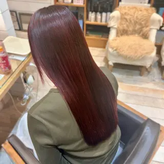 ロング カラー Rion/渋谷 /ブリーチなしカラーのヘアスタイル