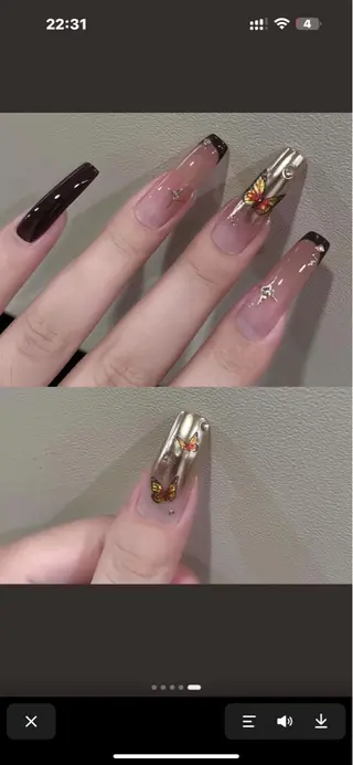 ネイル 💅パッマ ネイル AOIのマツエク・マツパデザイン