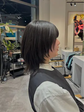 ミディアム 門崎未依/レイヤー/ メンズカット🪿🌼のヘアスタイル