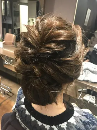 ヘアアレンジ pep natsumiのヘアスタイル