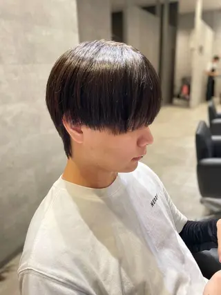 ミディアム メンズ _white 鳳店所属・_white鳳店/ TAKERUのヘアスタイル