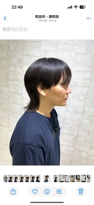 ショート メンズ 透明感ダブルカラー/ レイヤー💕miyuのヘアスタイル