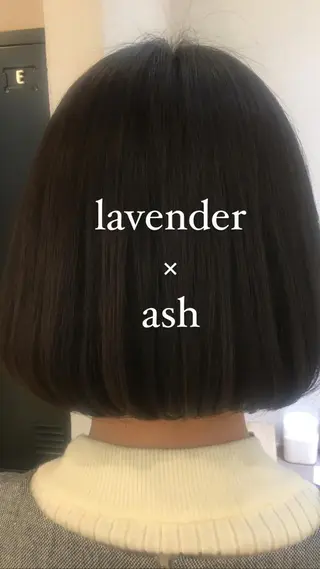 ショート カラー 縮毛矯正/髪質改善/ 艶髪ササキナツミのヘアスタイル