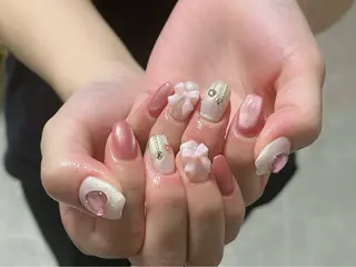 ネイル 【Zina京都駅前】 きぬがわ らむのネイルデザイン