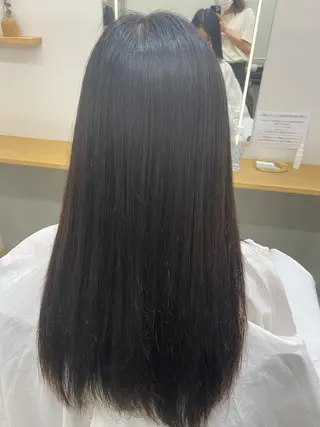 ロング カラー 韓国好き🇰🇷 美容師MIKUのヘアスタイル